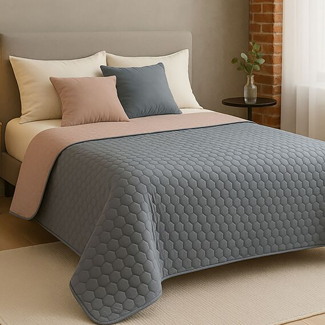 Покрывало двуспальное IDEIA Silhouette 240х260 см (8-35591*003)